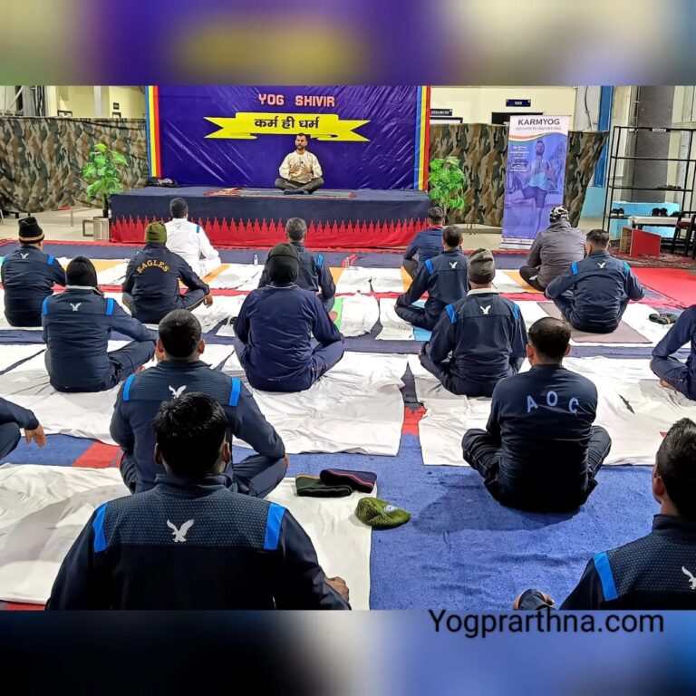 Yoga Camp for Indian Army