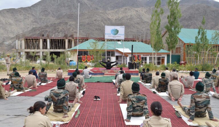 Kargil Yoga Session